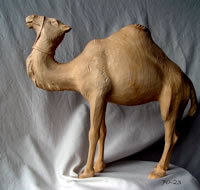 Stehendes Kamel